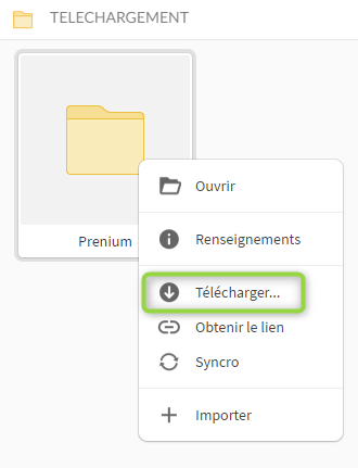 Clique droit