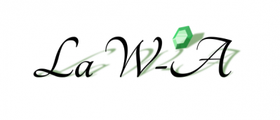 Logo de la wa noir avec fond blanc